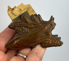 Vintage antique bronze for sale  LEVEN