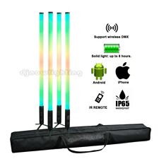 4 peças com bolsa bateria sem fio tubo pixel 360 graus tubo led luz DJ comprar usado  Enviando para Brazil