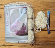 Filzwolle 157 natur gebraucht kaufen  Leichlingen (Rheinland)
