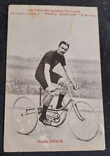 Cartolina ciclismo velocipede usato  Pistoia