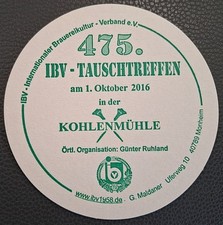 Bierdeckel ibv tauschtreffen gebraucht kaufen  Spenge