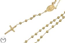 Collana rosario oro usato  Italia