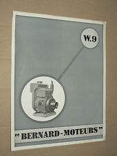 1950 prospectus engine d'occasion  Expédié en Belgium