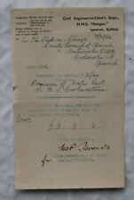 1945 letter civil for sale  STOKE-ON-TRENT