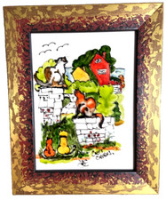 Cat themed glass for sale  CHELMSFORD