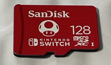 Cartão de memória flash SanDisk 128GB micro SD XC microSDXC Nintendo Switch 128 GB, usado comprar usado  Enviando para Brazil