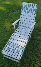Vtg aluminum webbed for sale  Black River Falls