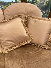 Pair cream satin for sale  MAIDSTONE