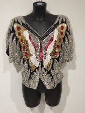 Vintage sequin beaded for sale  IPSWICH