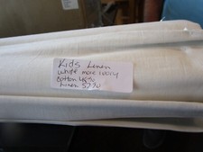 Usado, Pottery Barn Kids linho branco algodão sem fio blackout sombra romana 32 64 novo comprar usado  Enviando para Brazil