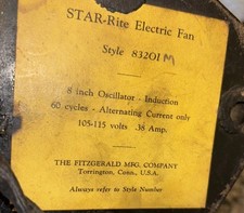 Fitzgerald vintage star for sale  Gaithersburg