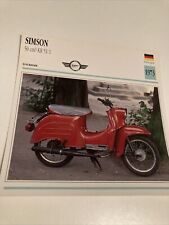 Simson cm3 1973 d'occasion  Decize
