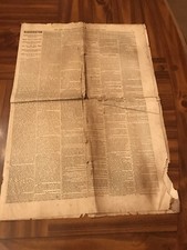 Antique newspaper february for sale  Waynesboro
