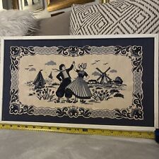 Framed vintage fabric for sale  Duncan