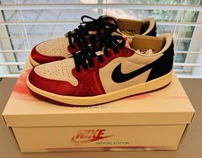 Air Jordan 1 retrô baixo OG SP x sala de troféus tamanho 10.5, usado comprar usado  Enviando para Brazil
