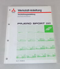 Usado, Suplemento manual de oficina esquemas elétricos Mitsubishi Pajero Sport por 2001 comprar usado  Enviando para Brazil