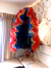 Rainbow organza boa for sale  SHEFFIELD