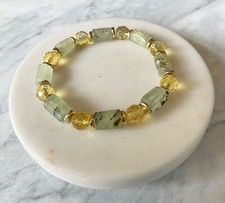 Edelstein armband elastisch gebraucht kaufen  Göttingen