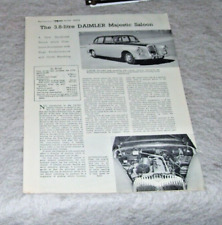 Daimler 3.8 litre for sale  WELLING