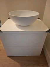 600mm gloss white for sale  CHESTER LE STREET