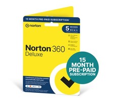 Norton 360 Deluxe 2025 5 Urządzenie na 15 miesięcy Klucz e-mail UE UK - 5 min Dostawa na sprzedaż  Wysyłka do Poland
