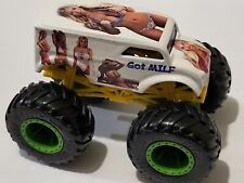 Camión Monster Jam personalizado Hot Wheels DD MILF segunda mano  Embacar hacia Argentina