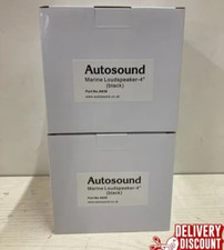 Pair black autosound for sale  PINNER