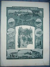 Ancienne affiche chemins d'occasion  Le Val