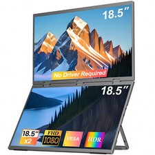 18.5 dual monitor for sale  Staten Island