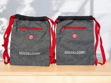 Mochila X2 Fortuna Dusseldolf malha cinch saco cordão academia estádio trabalho, usado comprar usado  Enviando para Brazil