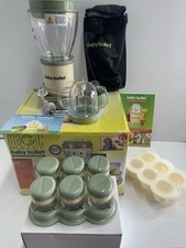 Liquidificador infantil Nutribullet Magic Baby Bullet processador de alimentos e kit de armazenamento. comprar usado  Enviando para Brazil