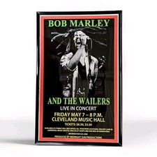 Bob marley framed for sale  Stow