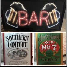 Bar signs led for sale  Chesapeake