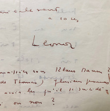 Leonor fini préoccupée d'occasion  Tours-