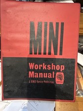 Mini cooper workshop for sale  PULBOROUGH