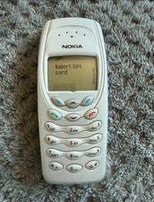 Nokia 3410 silver for sale  BRISTOL