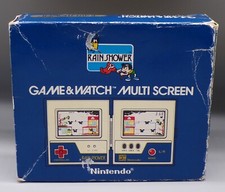 RARO vintage 1983 Nintendo Game & Watch Rain Shower LP 57 multitela com CAIXA!!! comprar usado RARO vintage 1983 Nintendo Game & Watch Rain Shower LP 57 multitela com CAIXA!!! comprar usado  Enviando para Brazil
