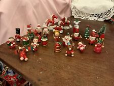 Vintage wooden christmas for sale  POOLE