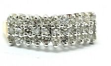 Anel de aliança de casamento pirâmide de diamante 1,00 quilates ouro 14K novo em folha US$ 2.400 comprar usado  Enviando para Brazil