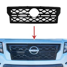serve para Nissan Frontier 2022-2024 preto brilhante encaixe grade sobreposição capas de grade comprar usado  Enviando para Brazil