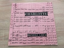 Używany, REINHOLD LAQUAI - Charlotte - SONDOR SO. 30-106 - Made in Switzerland - Swiss LP na sprzedaż  PL