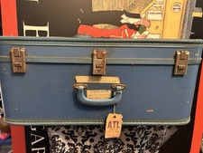 Vintage blue suitcase for sale  Columbus