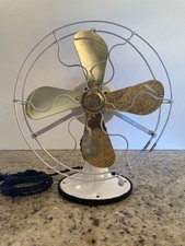 ANTIGO VENTILADOR VINTAGE GENERAL ELECTRIC 9” WHIZ c1924 RESTAURADO comprar usado  Enviando para Brazil