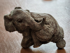 Resin model elephant for sale  PEWSEY