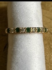 Bague carats émeraude d'occasion  France