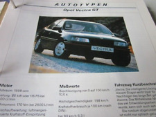 Auto 1x1 Analog Technik AT Datenblatt Opel Vectra GT comprar usado  Enviando para Brazil