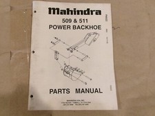 Mahindra parts manual for sale  Jasper