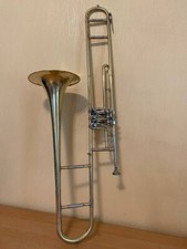 Pedal Trombone URSS Válvula Rotativa Soviética Trompete Trombon Vintage comprar usado  Enviando para Brazil