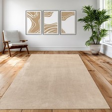 Tapis beige doux d'occasion  Expédié en France
