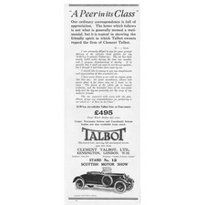 Talbot motor cars for sale  GLASGOW